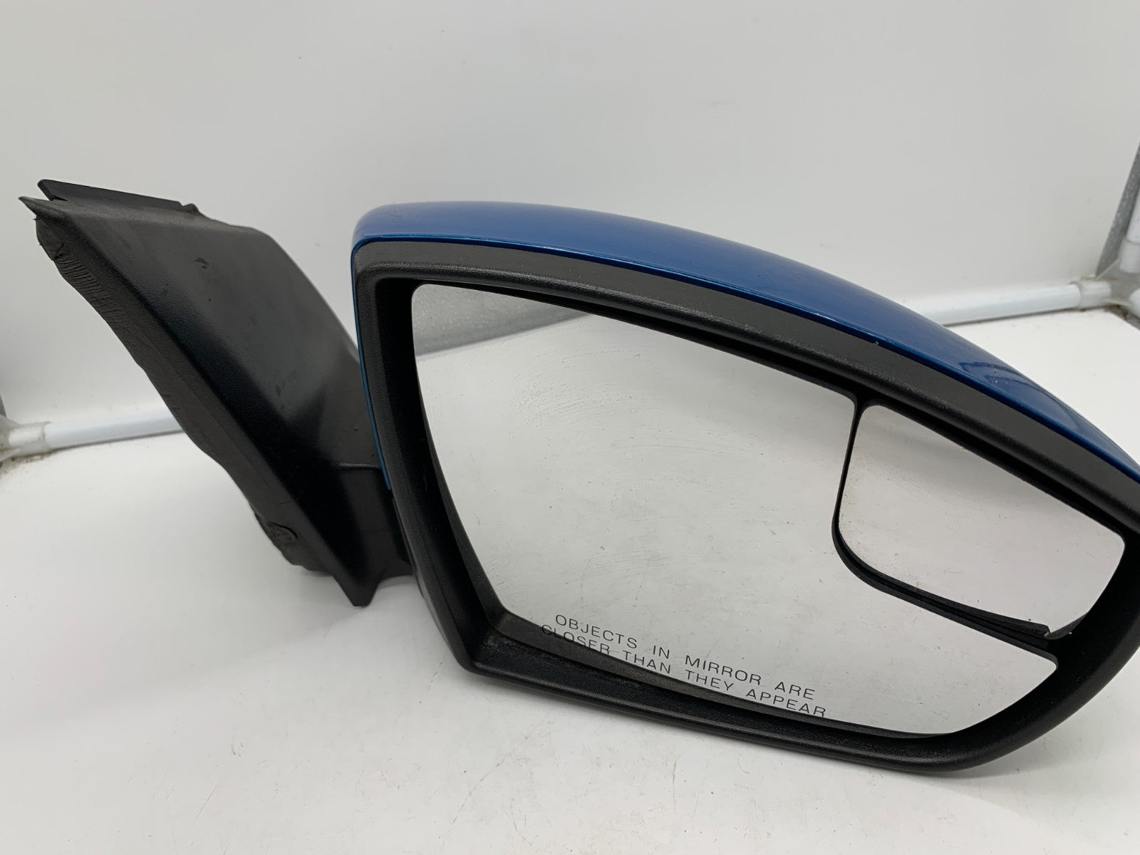 2012-2014 Ford Focus Passenger Side View Power Door Mirror Blue Candy OEM