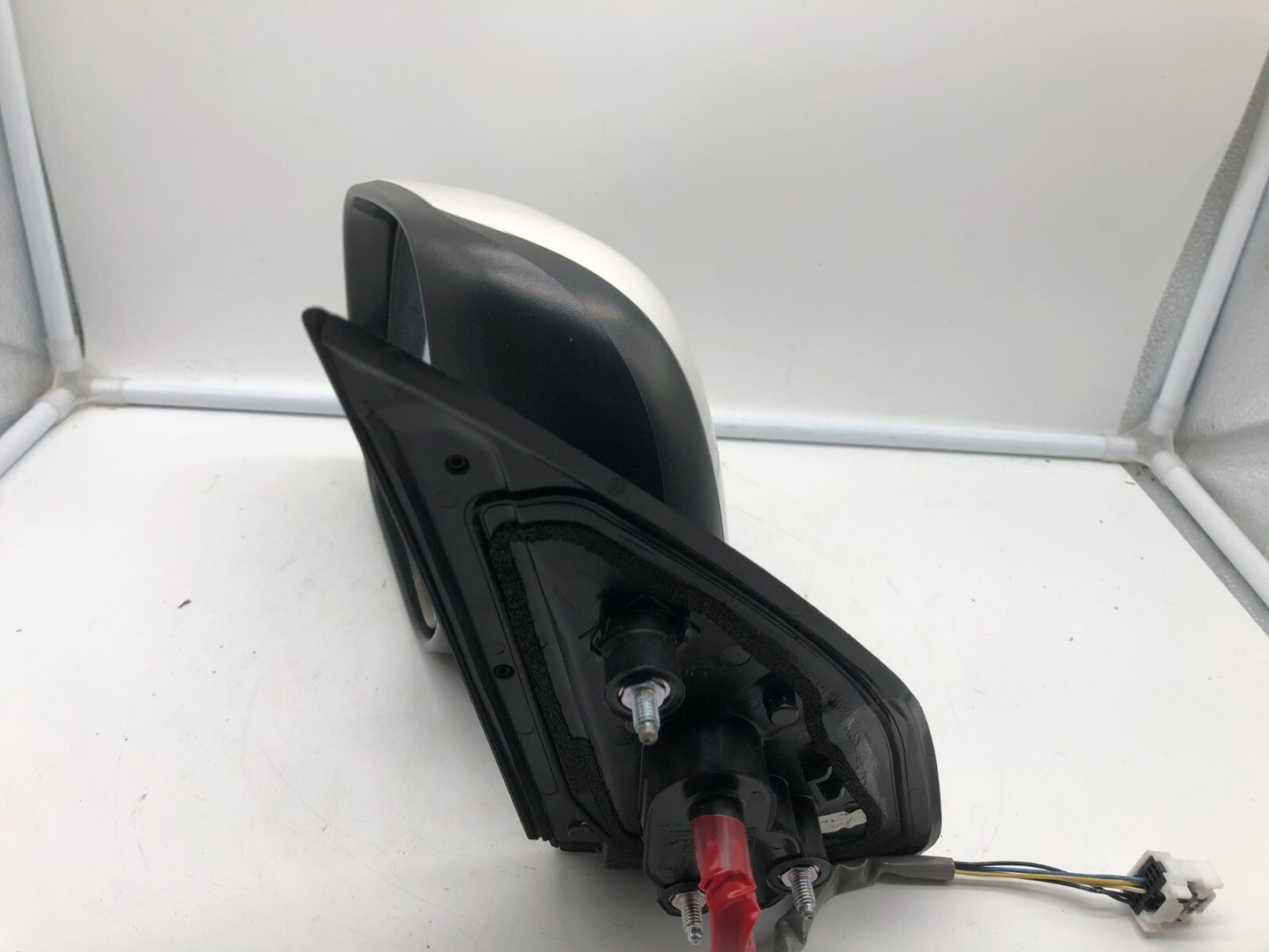 2014-2015 Mitsubishi Outlander Sport Driver Power Door Mirror White A02B26003