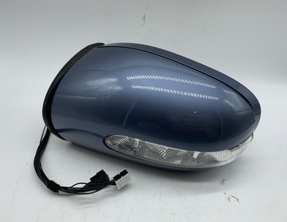 2003-2006 Mercedes E320 Driver Side View Power Door Mirror Blue OEM C03B61003