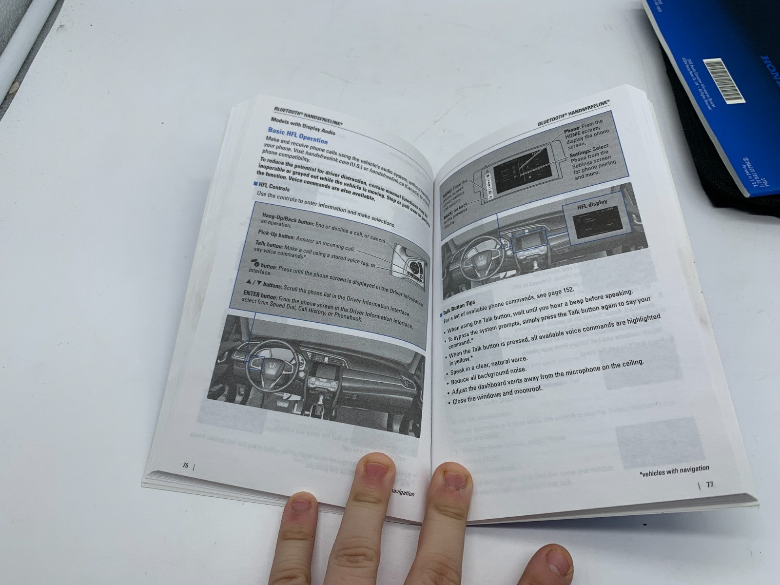 2016 Honda Civic Sedan Owners Manual Set with Case OEM A02B50018