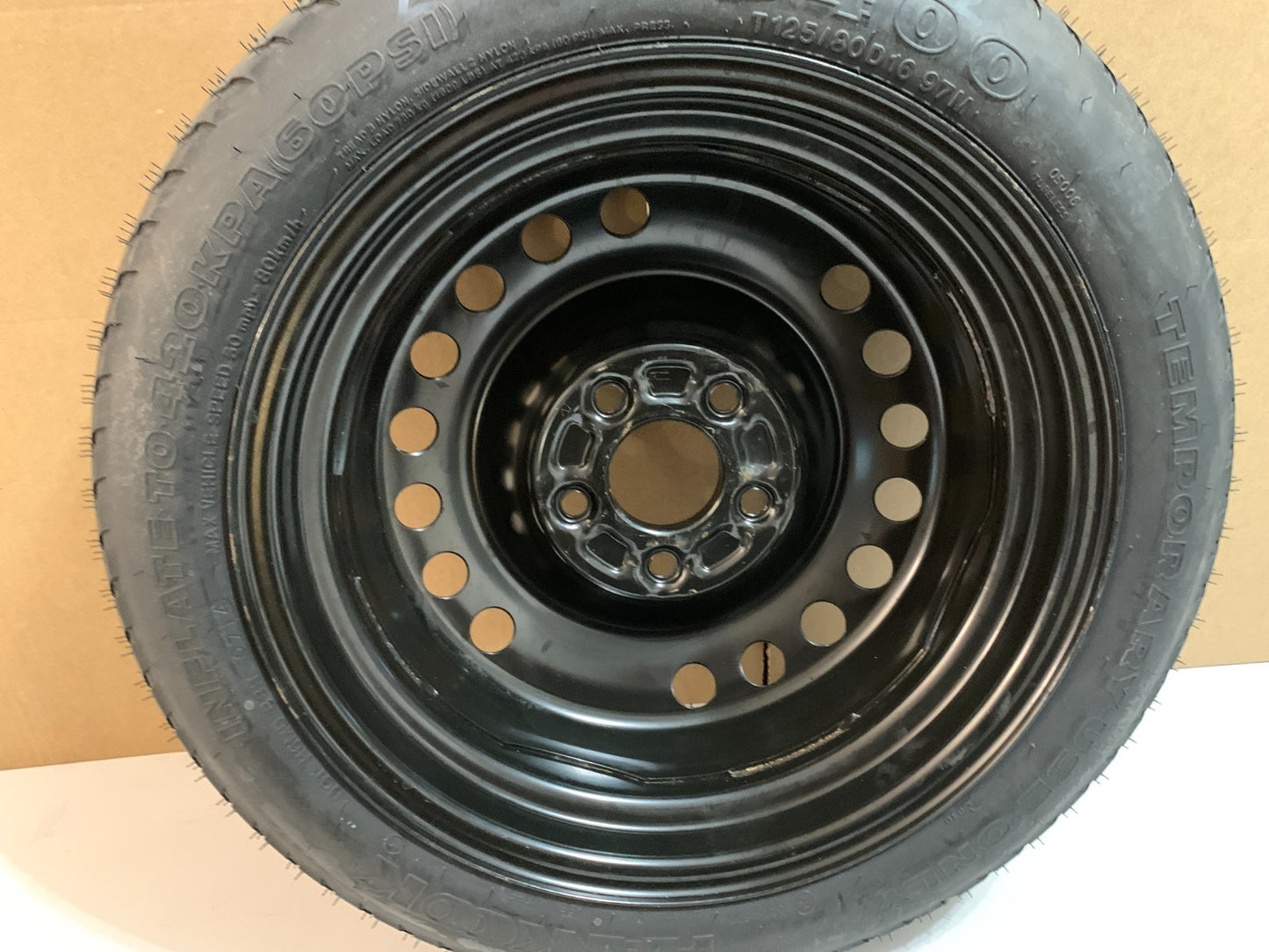 2015-2020 Hyundai Sonata 16" Spare Tire Wheel Compact Donut T125/80D16 OEM