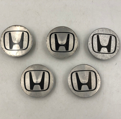 Honda Rim Wheel Center Cap Set Silver OEM D04B31085