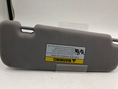 2011-2015 Hyundai Sonata Driver Sun Visor Gray Illuminated OEM B02B63004