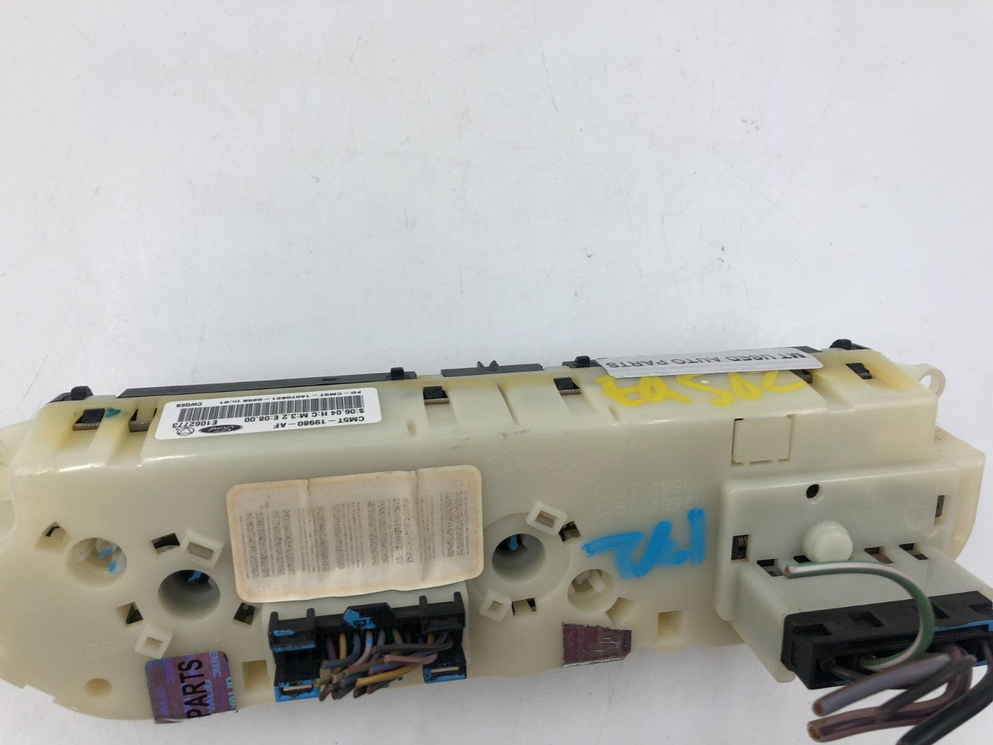 2013-2014 Ford Focus AC Heater Climate Control Unit OEM A04B21037