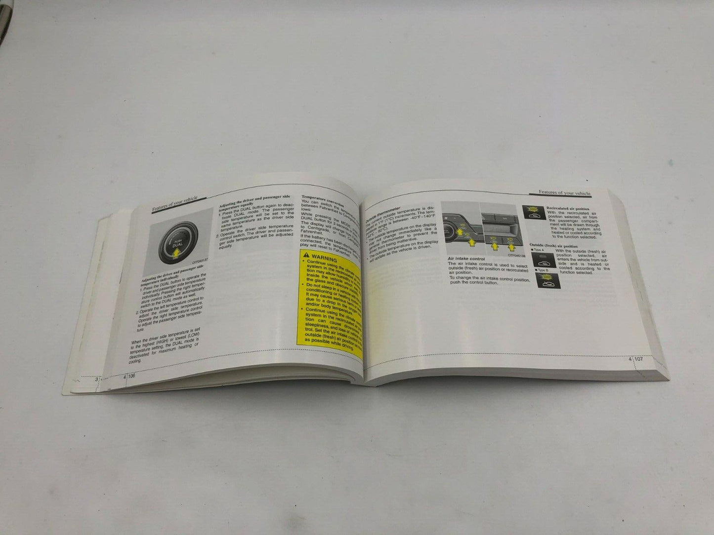 2013 Kia Optima Owners Manual OEM C04B26076