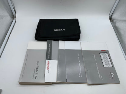 2016 Nissan Sentra Owners Manual Set with Case OEM R01B33013