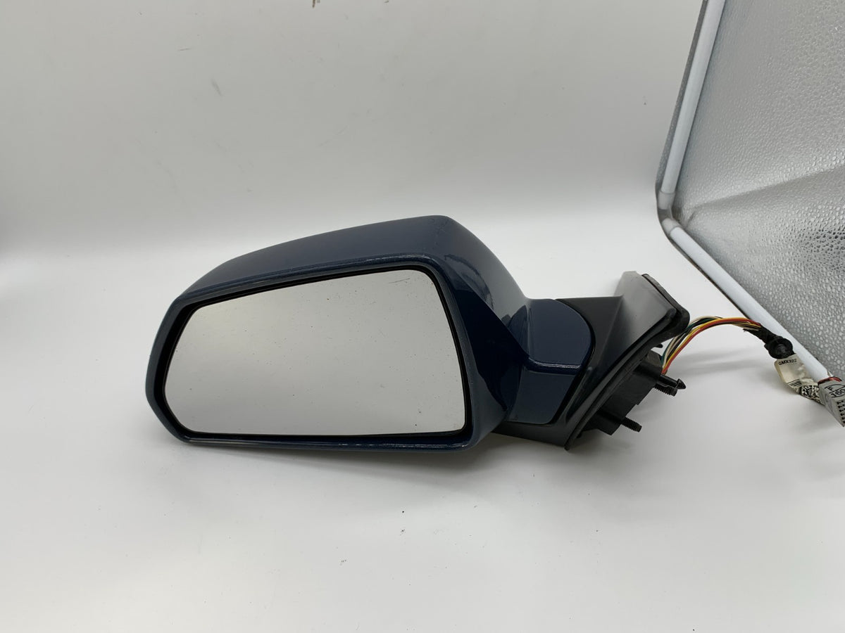 2008-2014 Cadillac CTS Driver Side View Power Door Mirror Blue OEM A02B07019