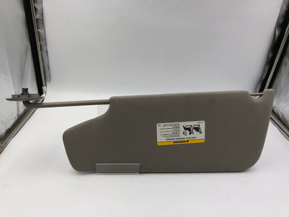 2006-2010 Jeep Commander Passenger Sun Visor Gray OEM B03B02021