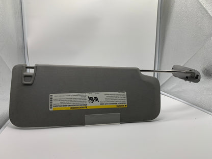 2014-2019 GMC Sierra 1500 Driver Sun Visor without Illumination Gray OEM