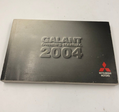 2004 Mitsubishi Galant Owners Manual OEM B04B45030