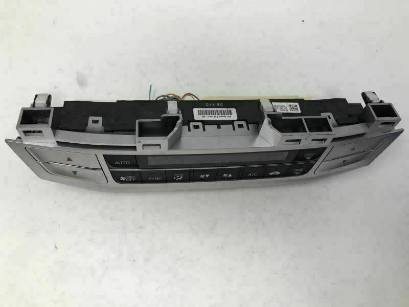 2013-2015 Honda Accord AC Heater Climate Control Unit OEM D02B14004