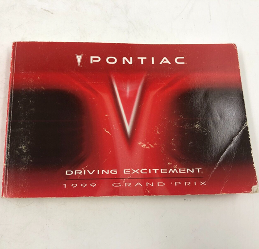 1999 Pontiac Grand Prix Owners Manual OEM B02B44057
