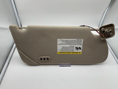 2009-2012 Ford Flex Driver Sun Visor Gray Illuminated OEM C04B23011
