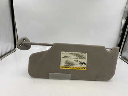 2004 Ford Taurus Passenger Sun Visor Gray OEM B01B67003