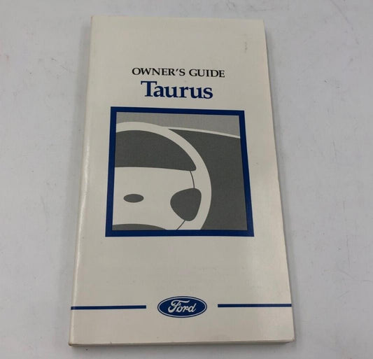 1998 Ford Taurus Owners Manual OEM C04B53068