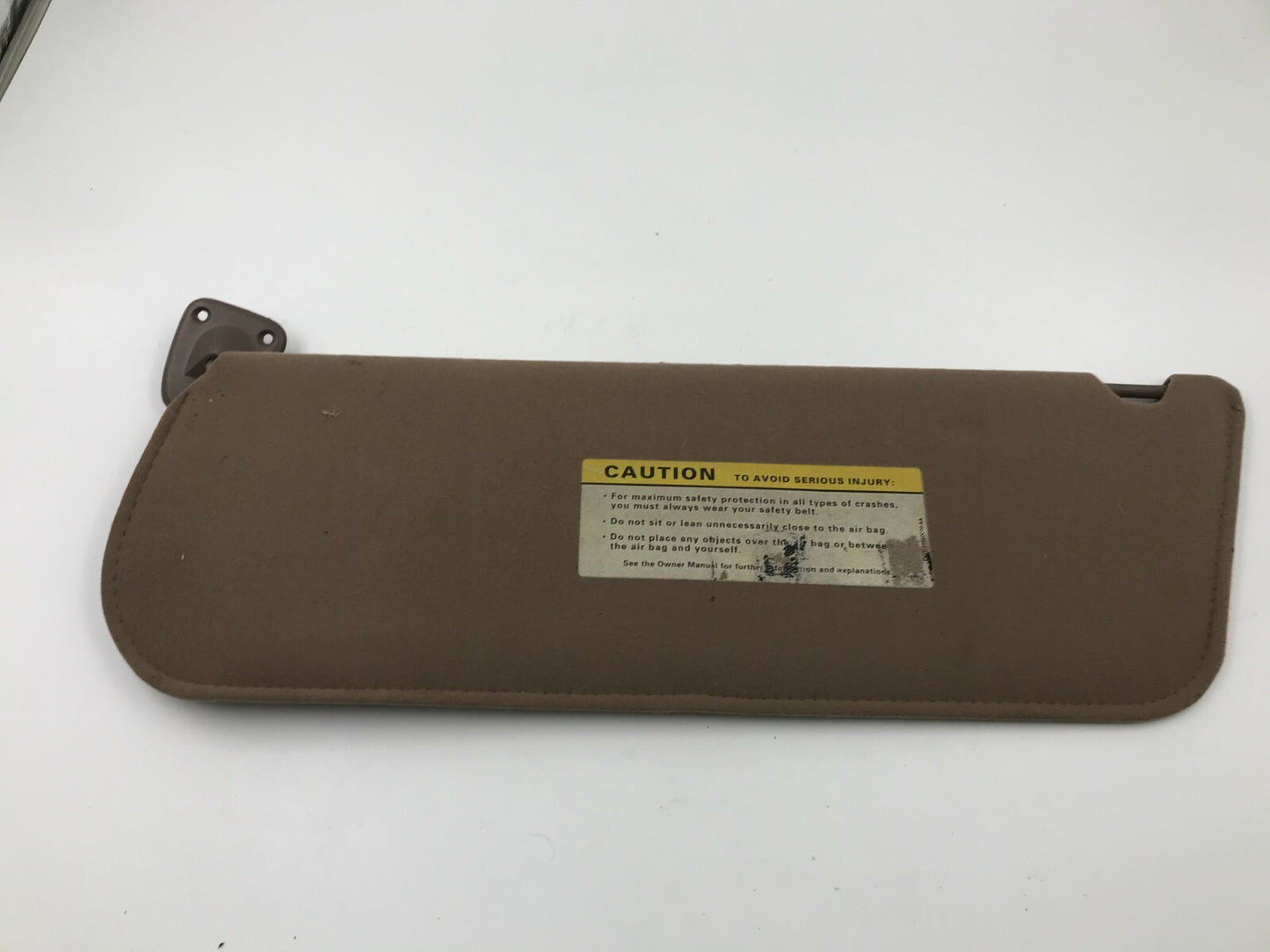 1987-1996 Ford F150 Passenger Sun Visor Brown OEM B04B18050