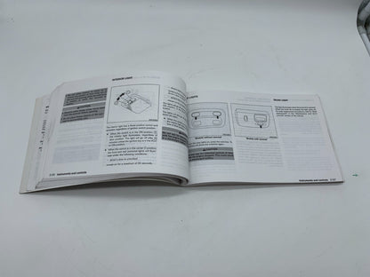2003 Nissan Altima Owners Manual OEM C03B39005