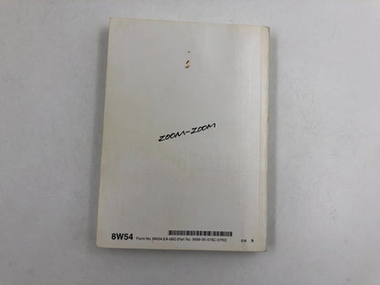 2007 Mazda 6 Owners Manual with Case OEM E02B70009