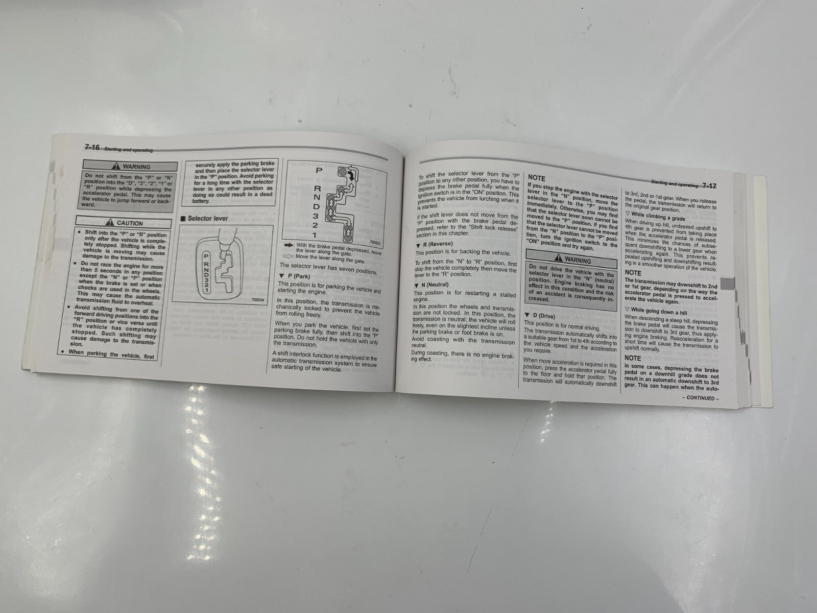 2007 Subaru Impreza Owners Manual with Case OEM