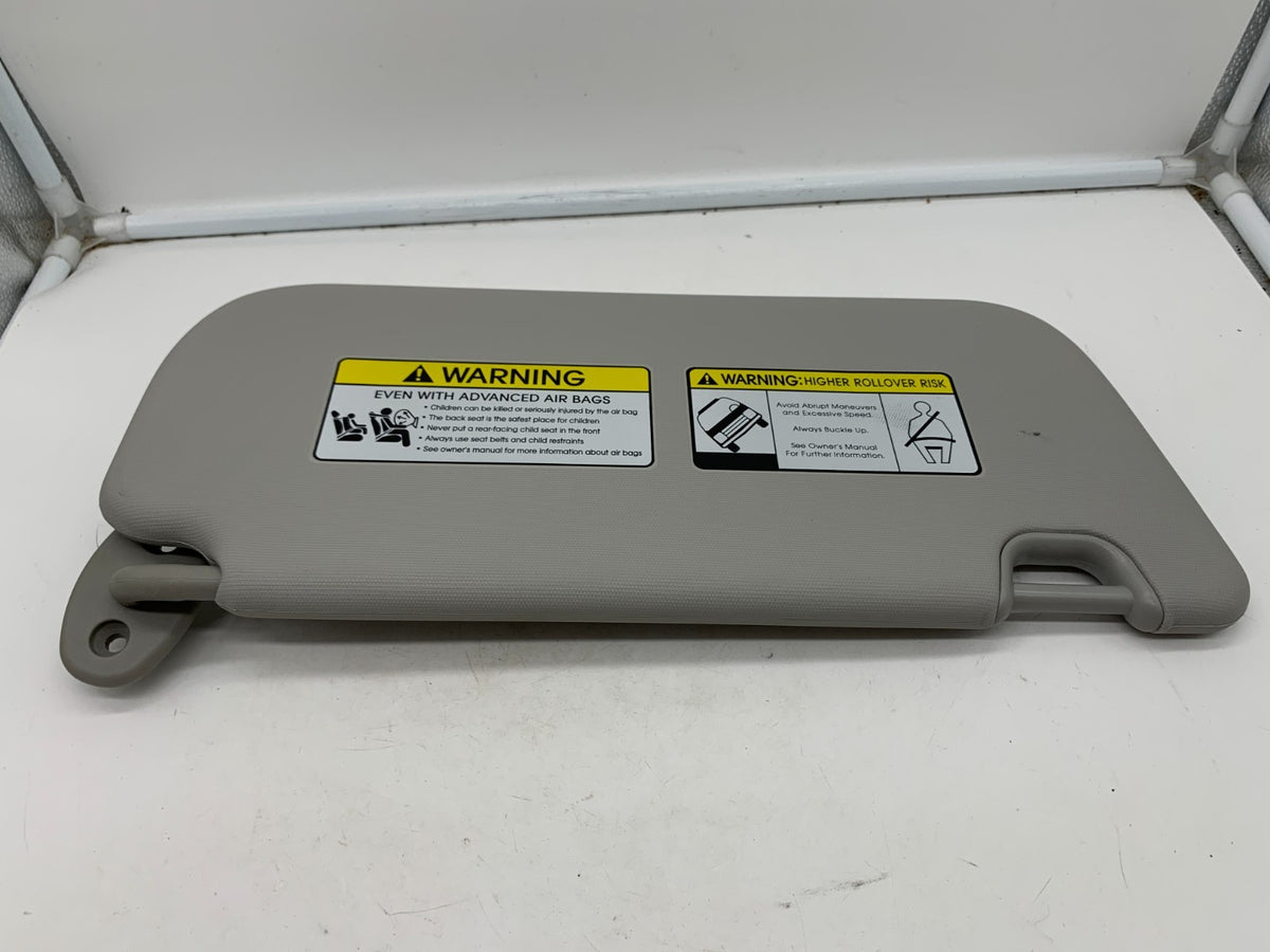 2014-2019 Kia Soul Driver Sun Visor Gray Illumination OEM C02B14057