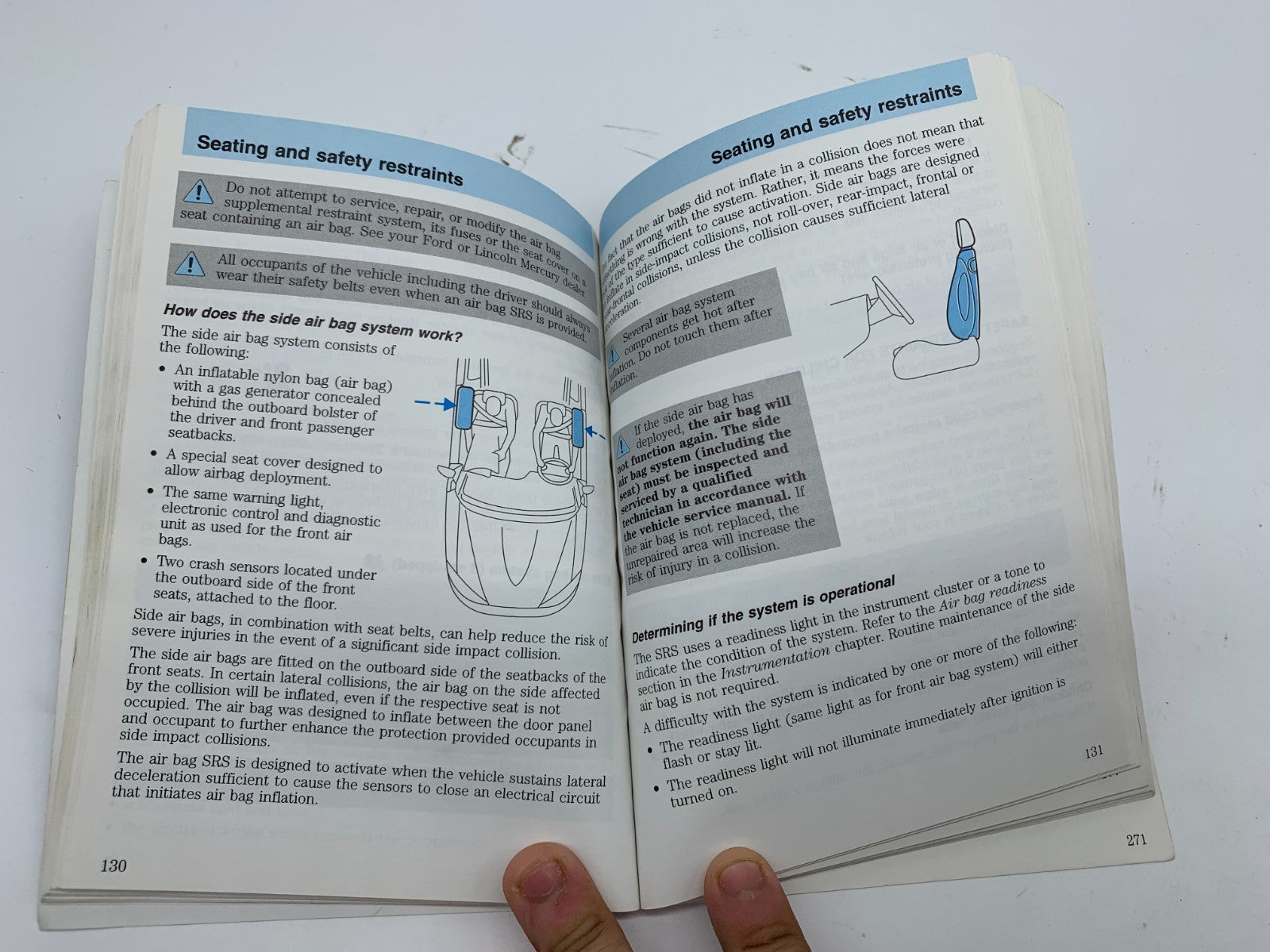 2002 Lincoln Navigator Owners Manual Guide OEM C02B33003
