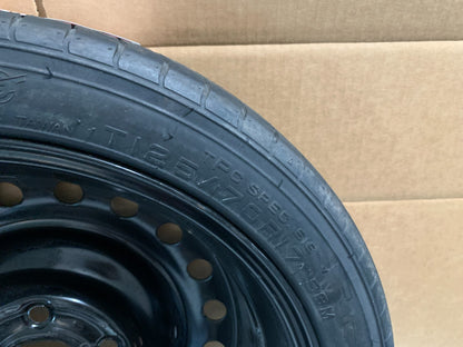 2013-2016 Chevrolet Malibu 17" Spare Tire with Jack Kit Donut T125/70R17 OEM