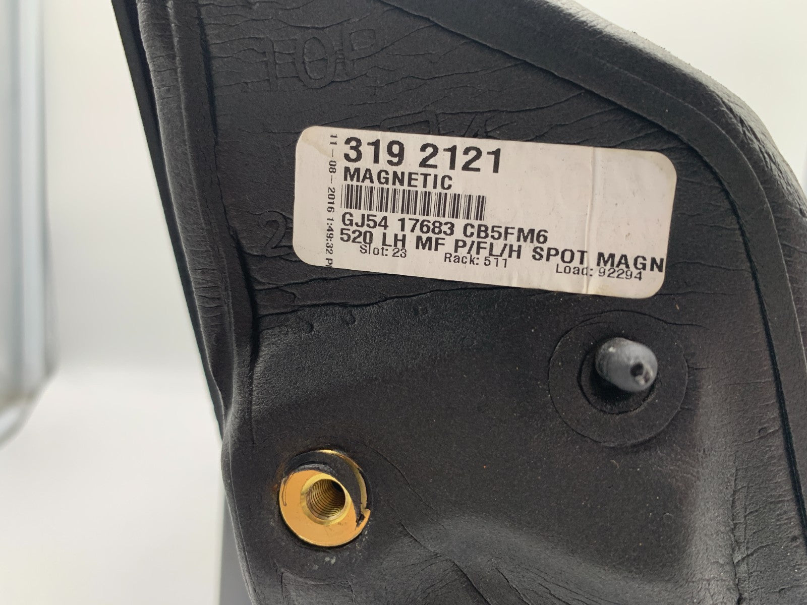 2017-2019 Ford Escape Driver Side View Power Door Mirror Gray OEM A02B56002