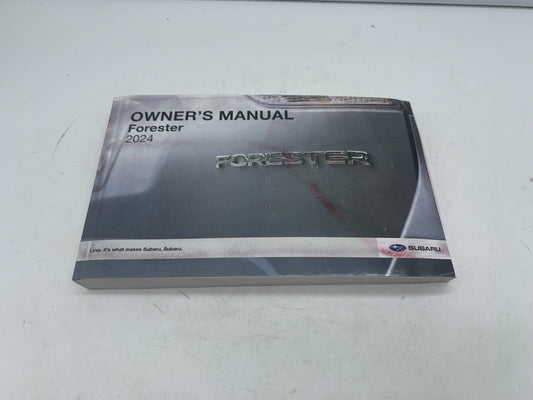 2024 Subaru Forester Owners Manual Set with Case OEM
