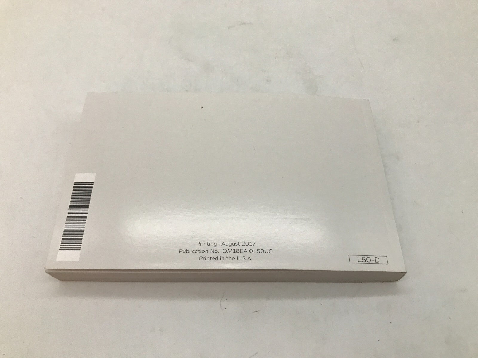 2018 Infiniti QX60 QX 60 Owners Manual Set with Case OEM B04B34019
