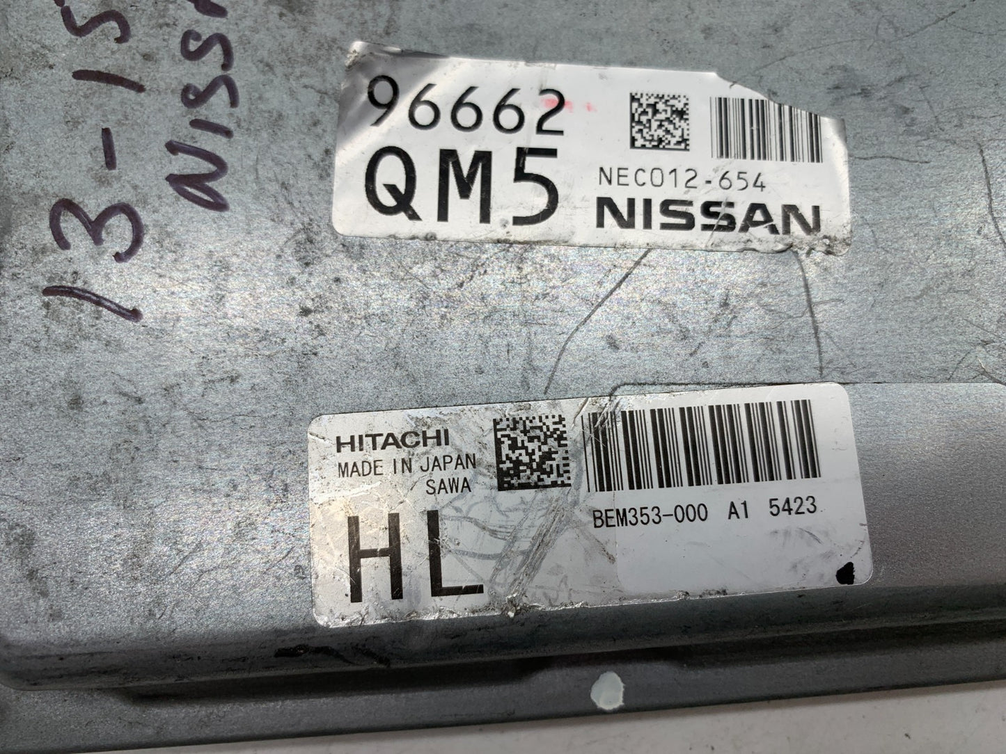 2014-2017 Nissan Rogue Engine Control Module Unit ECU ECM OEM B01B11045