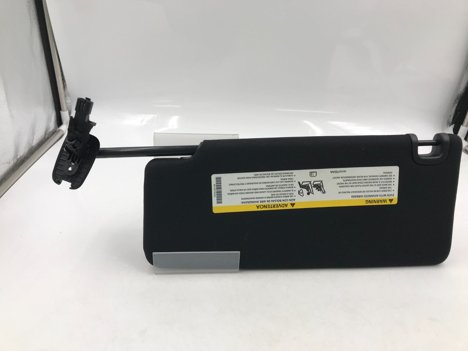 2015 Chrysler 200 Passenger Sun Visor Black Illuminated OEM D02B16082