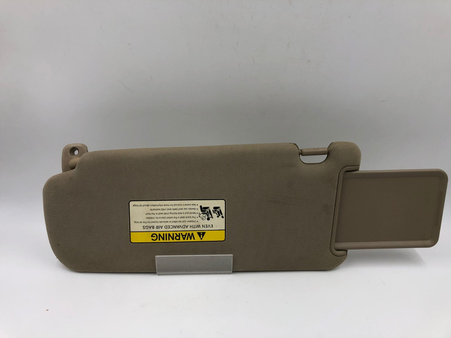 2011-2015 Kia Sorento Passenger Sun Visor Beige OEM D02B54022