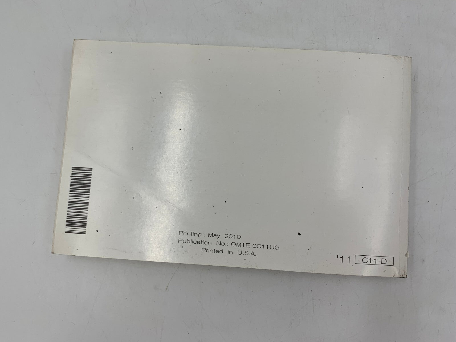 2011 Nissan Versa Owners Manual OEM A02B22035