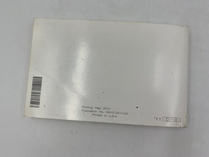2011 Nissan Versa Owners Manual OEM A02B22035