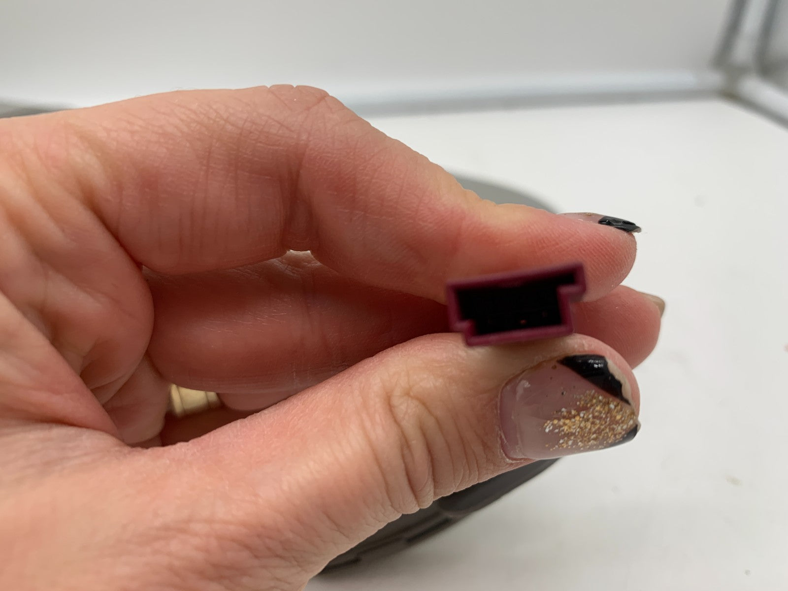 2006-2009 BMW 525 Driver Sun Visor Gray Illuminated OEM C02B14059