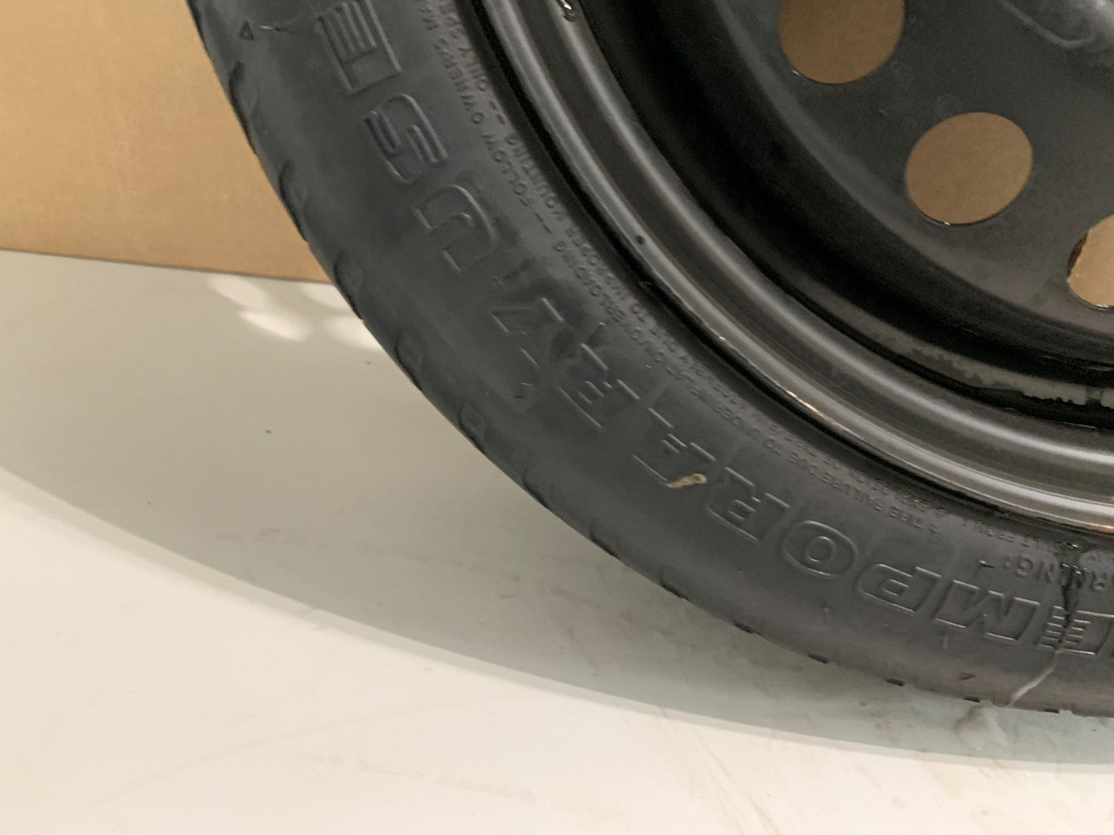 2015-2020 Hyundai Sonata 16" Spare Tire Wheel Compact Donut T125/80D16 OEM1