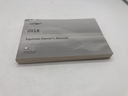 2018 Chevrolet Equinox Owners Manual OEM A01B41006