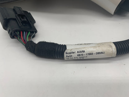 2019-2020 Ford Fusion Driver Side View Power Door Mirror White BSA OEM C04B49072