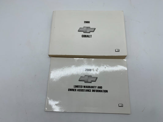 2008 Chevrolet Cobalt Owners Manual Set OEM