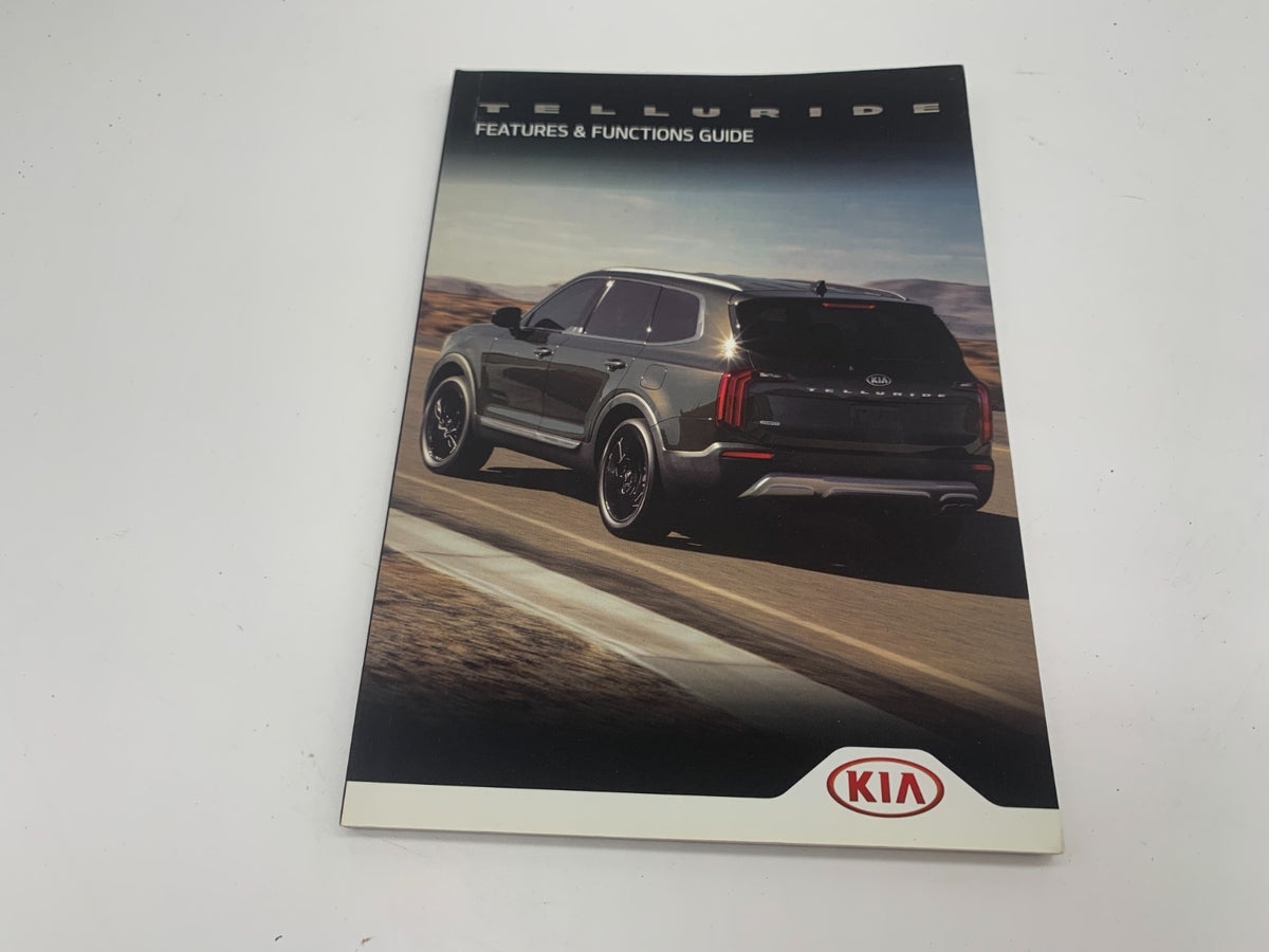 2020 Kia Telluride Owners Manual Set with Case OEM A02B36014