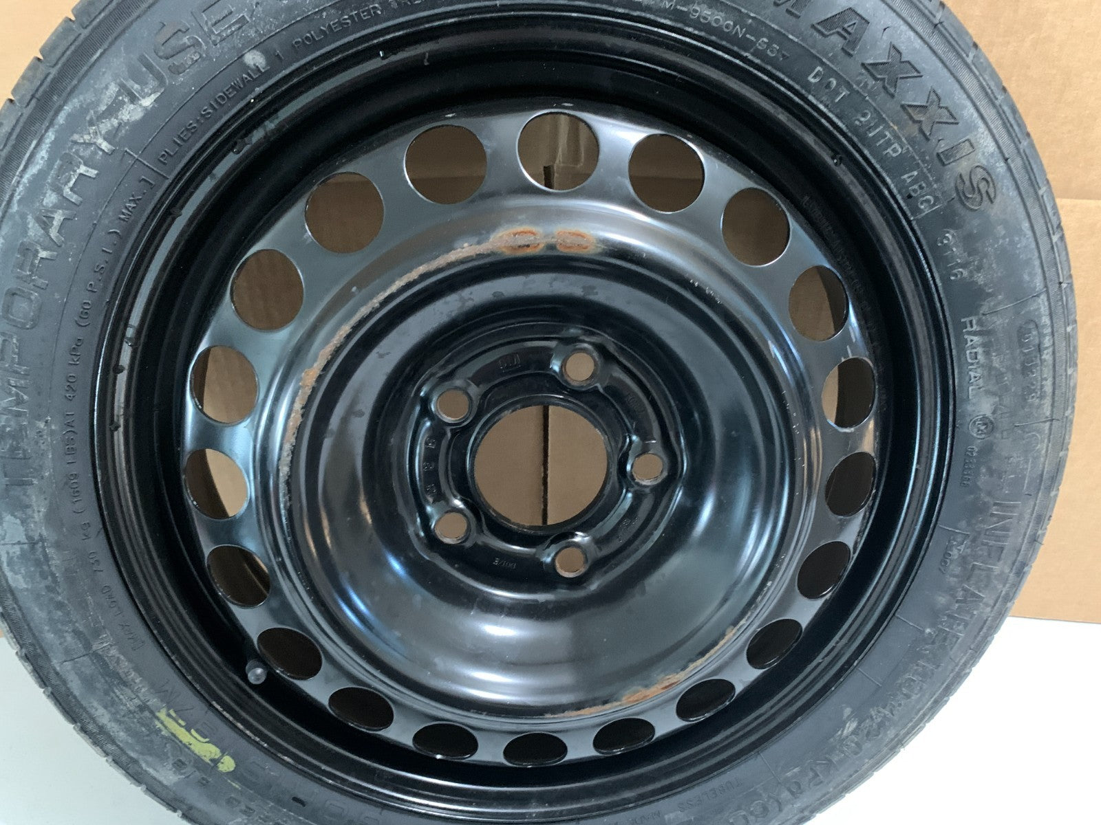 2016-2022 Chevrolet Malibu 16" Spare Tire Compact Donut T125/80R16