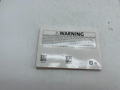 2018 Chevrolet Impala Owners Manual Set OEM B03B51016