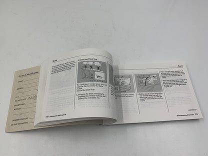 1999 Honda Odyssey Owners Manual Set with Case OEM D02B29010