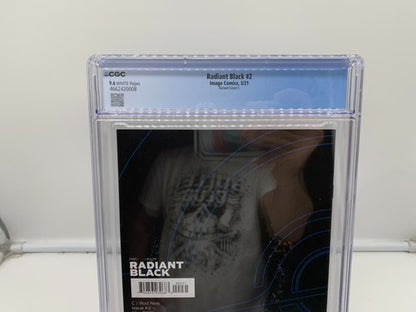 Radiant Black #2 CGC 9.6 Reis 1:25 Virgin Variant 1st App of Radiant Red