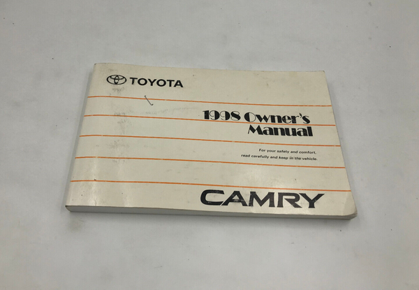 1998 Toyota Camry Owners Manual OEM K03B32008