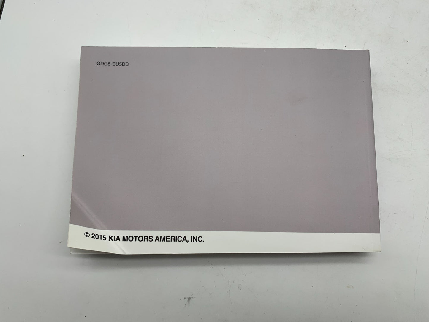 2016 Kia Optima Owners Manual Set with Case OEM C02B04035