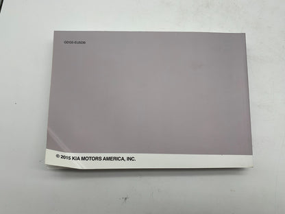 2016 Kia Optima Owners Manual Set with Case OEM C02B04035