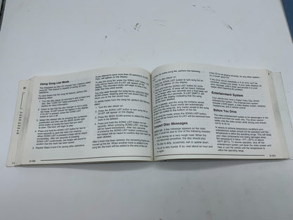 2003 Buick Rendezvous Owners Manual Set OEM C02B33011