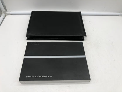 2010 Kia Sorento Owners Manual with Case OEM E03B20005