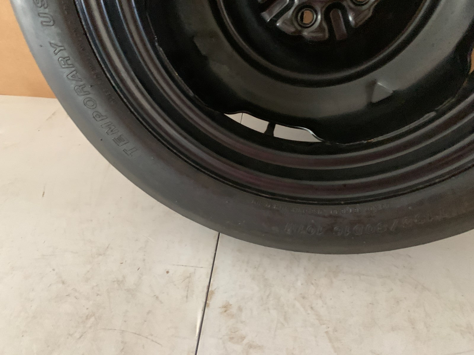 2010-2015 Toyota Prius 16" Spare Tire Compact Donut T135/80D16